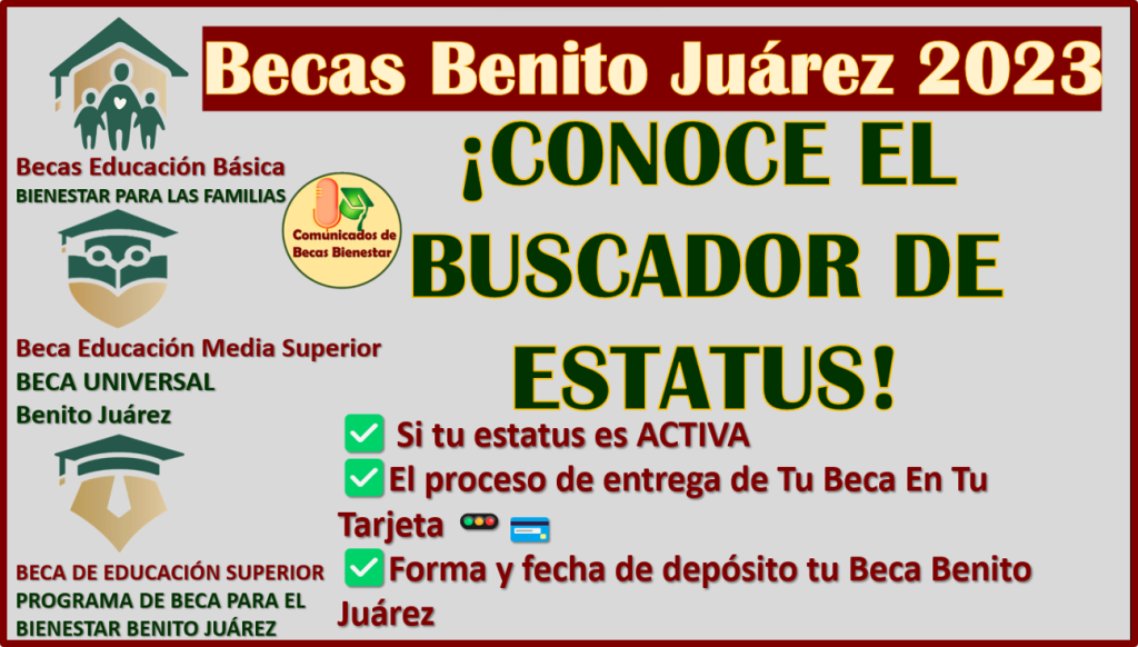 ≫ Así funciona el BUSCADOR DE ESTATUS de las Becas Benito Juárez, aquí