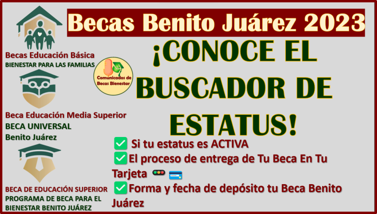 Así funciona el BUSCADOR DE ESTATUS de las Becas Benito Juárez, aquí toda la información completa