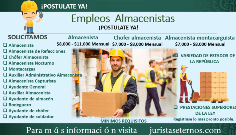 Empleos para almacenistas