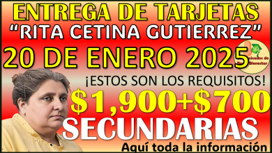 Preparate este 20 de enero Inicia la ENTREGA DE TARJETAS para la Beca Rita Cetina Gutierrez 2025