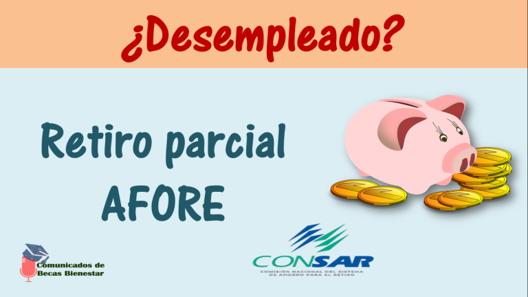 ¿Estas en este momento desempleado y necesitas dinero? Realiza un retiro parcial de tu Afore