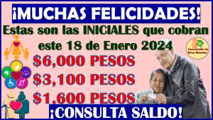 Siguientes letras en cobrar este 18 de Enero 2024, aquí toda la información: Pensiones del Bienestar