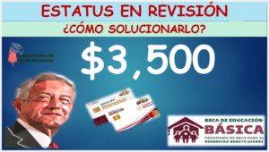 ¡INFORMACIÓN! ¿Qué significa que mi estatus se encuentre en REVISIÓN y cómo solucionarlo?