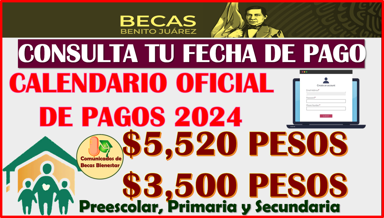 Calendario Oficial de pagos de las Becas Benito Juárez Nivel Básico 2024 ¡CONSULTA TU FECHA DE DEPOSITO!