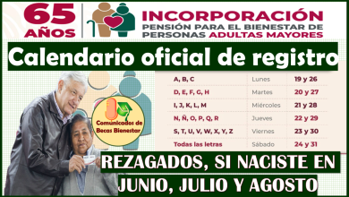 ¡Conoce el Calendario Oficial de registro para la Pensión Bienestar del Adulto Mayor 2024!