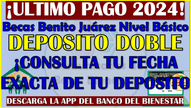 Calendario Oficial de Depósitos de las Becas Benito Juárez Básica 2024 ¡CONSULTA TU FECHA!