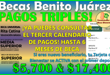 Hasta 17 mil 400 de beca están recibiendo estos alumnos de las Becas Benito Juárez 2025