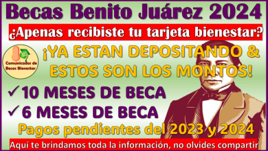 ¡Operativos de pagos que se esta realizando en este mes de Octubre! Becas Benito Juárez 2024