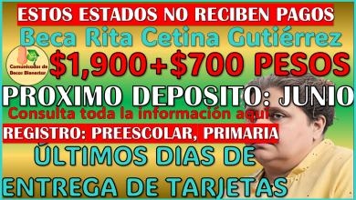 ¿Quienes son los alumnos que NO RECIBEN el siguiente pago en Junio? Beca Rita Cetina Gutierrez 2025