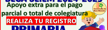 Si tu hijo estudia en la Primaria, ya puedes registrarlo en la Beca Exención SEIEM, aquí la información completa