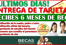 ¡ULTIMOS DIAS DE ENTREGA DE TARJETAS!: Becas Benito Juárez 2025 ¡HASTA 6 MESES DE PAGOS!