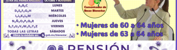 Se anuncia las fechas oficiales de REGISTRO: Pensión Mujeres Bienestar de 60 a 64 años