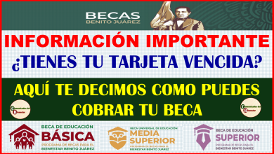 ATENCIÓN BENEFICIARIOS DE BECAS BENITO JUAREZ ¿TU TARJETA YA SE VENCIO? NO TE PREOCUPES AQUI TE DIREMOS COMO SEGUIR COBRANDO TU APOYO MIENTRAS RENUEVAS LA TARJETA