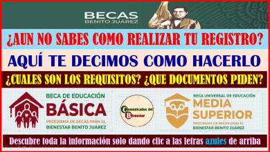 DESCUBRE COMO PUEDES REGISTRARTE A BECAS BENITO JUAREZ PARA PRIMARIA Y SECUNDARIA