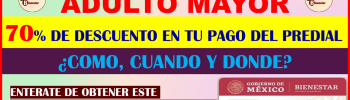 ATENCION ADULTO MAYOR 70% DE DESCUENTO EN EL PAGO DE TU PREDIAL DESCUBRE QUIENES Y COMO PUEDEN HACER VALIDO ESTE DESCUENTO