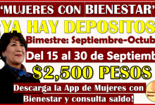 Ya comenzaron los DEPÓSITOS de Mujeres con Bienestar, aquí te comparto el Calendario Oficial