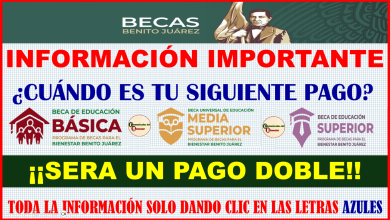 ATENCIÓN BENEFICIARIOS DE BECAS BENITO JUAREZ ¿CUÁNDO ES TU PROXIMO PAGO? Y ¿CUAL ES LA CANTIDAD EXACTA DE TU PAGO?