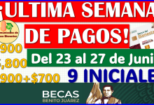 ¡ULTIMA SEMANA DE PAGOS! ESTAS LETRAS COBRAN: BECAS BENITO JUÁREZ 2025 TERCERA EMISIÓN