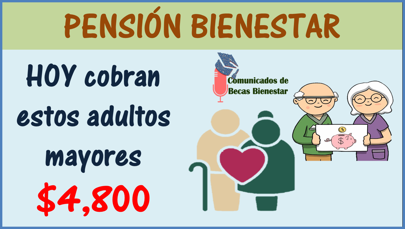 ¡ATENCIÓN BENEFICIARIOS de la Pensión bienestar: Lista de beneficiarios que reciben PAGO HOY jueves 13 de julio