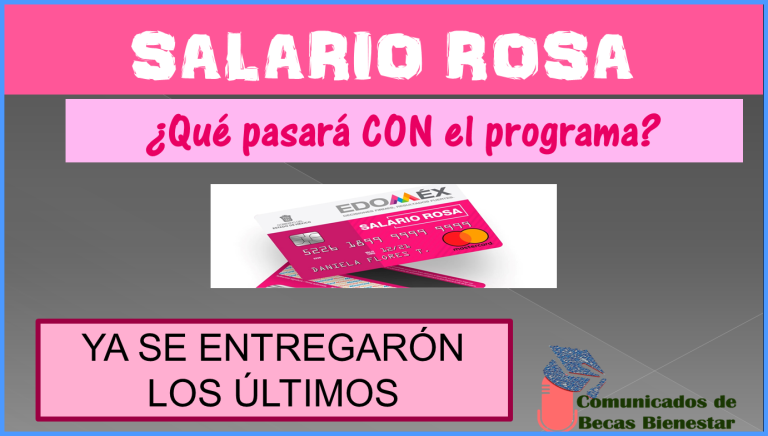 Se depositarÃ¡n los 2,500 pesos del programa el Salario Rosa, Â¿que pasara despuÃ©s con este programa tras el cambio de candidatura?