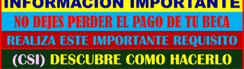 ATENCIÓN BENEFICIARIOS DE BECAS BENITO JUAREZ ¿YA CONOCES CUAL ES REQUISITO INDISPENSABLE PARA PODER RECIBIR TU PAGO DE LA BECA BENITO JUAREZ?