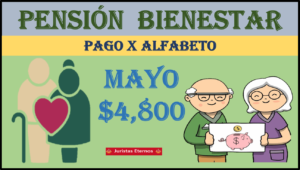 Pensión Bienestar 2023: Mediante ORDEN ALFABÉTICO ¡recibirás el PAGO de tu Pensión en estas FECHAS!