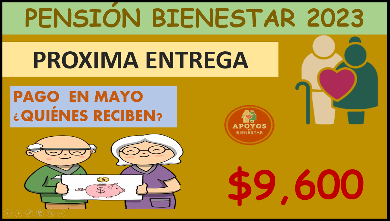 Pensión Bienestar 2023: pago a la vista $ 9 mil 600 pesos ¿Cuándo & quienes reciben este pago?
