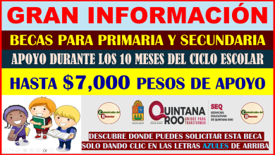 BECAS HASTA $7,000 PESOS PARA LOS ESTUDIANTES DE PRIMARIA Y SECUNDARIA DESCUBRE TODO LO QUE TIENES QUE SABER PARA SER UNO MAS DE ESTOS BENEFICIARIOS