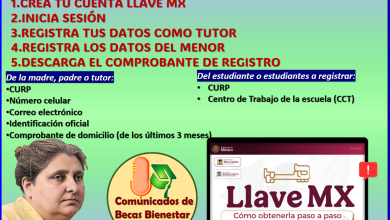 ¿YA SABES COMO CREAR TU CUENTA LLAVE MX? REALIZA TU REGISTRO EN LA BECA RITA CETINA 2026-2027