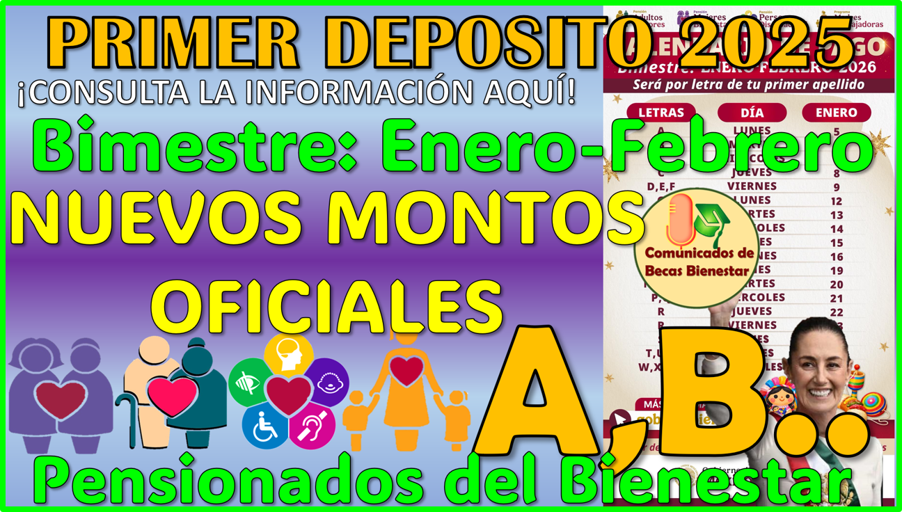 ≫ Ya tenemos CALENDARIO OFICIAL DE PAGOS 2026 de las Pensiones del ...