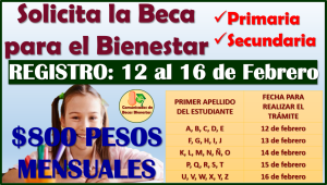 Beca para el Bienestar, solicita esta beca y obten $ 800 pesos mensuales, aquí te informamos