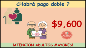 Pensión Bienestar 2023 ¿Pago doble? Descubre como los adultos mayores podrán recibir $9,600 pesos.