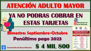 ADULTOS MAYORES, ya NO podrán en estos Bancos, realiza el cambio de tu TARJETA: Pensionados del Bienestar