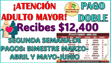 Si eres Adulto Mayor, recibes pago doble en este bimestre de Marzo-Abril consulta toda la información