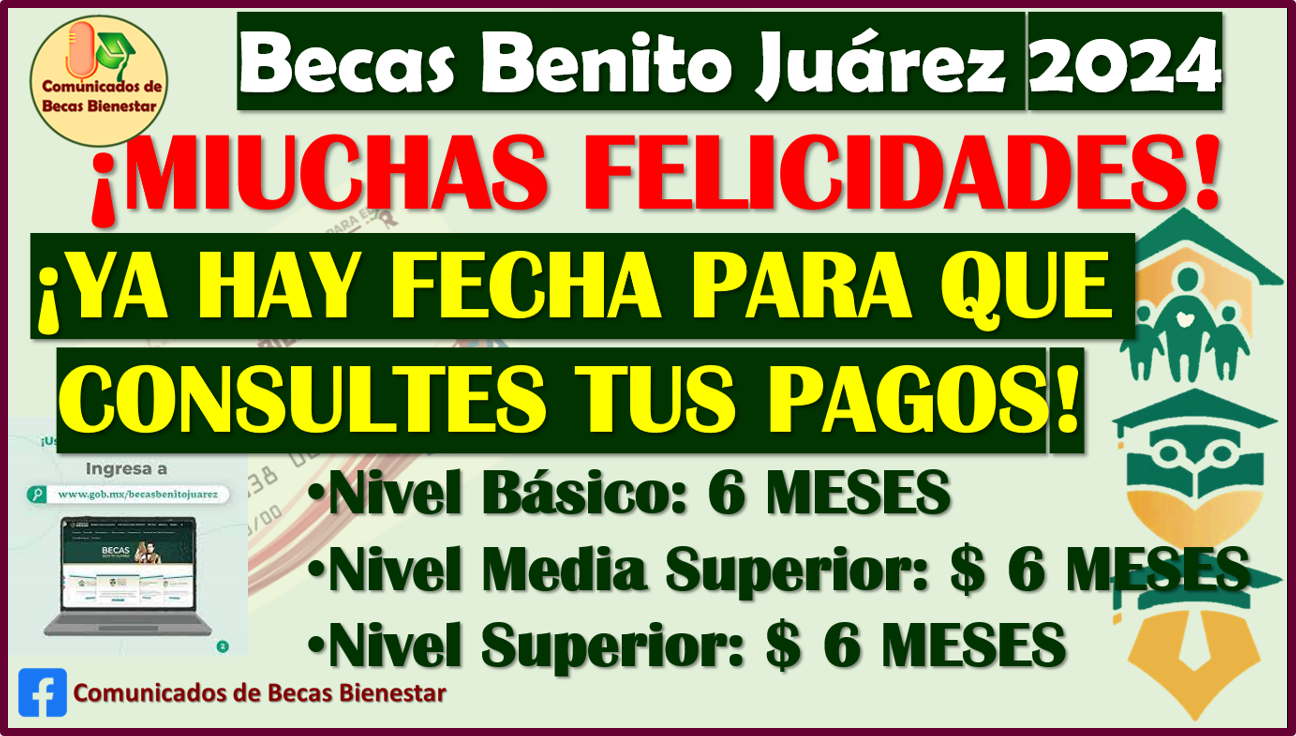 Ya puedes CONSULTAR CUÁNDO te van a depositar a partir de esta fecha, aquí toda la información completa: Becas Benito Juárez