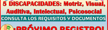 ¿Cuales son los DOCUMENTOS y REQUISITOS para incorporarte a la Pensión Bienestar de Discapacidad? aqui te informo