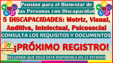 ¿Cuales son los DOCUMENTOS y REQUISITOS para incorporarte a la Pensión Bienestar de Discapacidad? aqui te informo