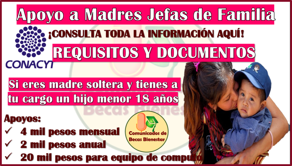 ≫ Si eres mamá soltera podrás participar para obtener el Apoyo a Madres ...