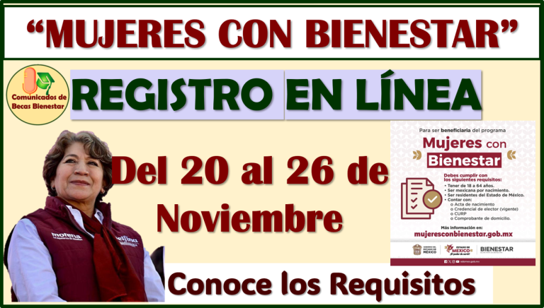 ≫ INICIA EL REGISTRO Del Programa De Mujeres Con Bienestar, Aquí Te ...