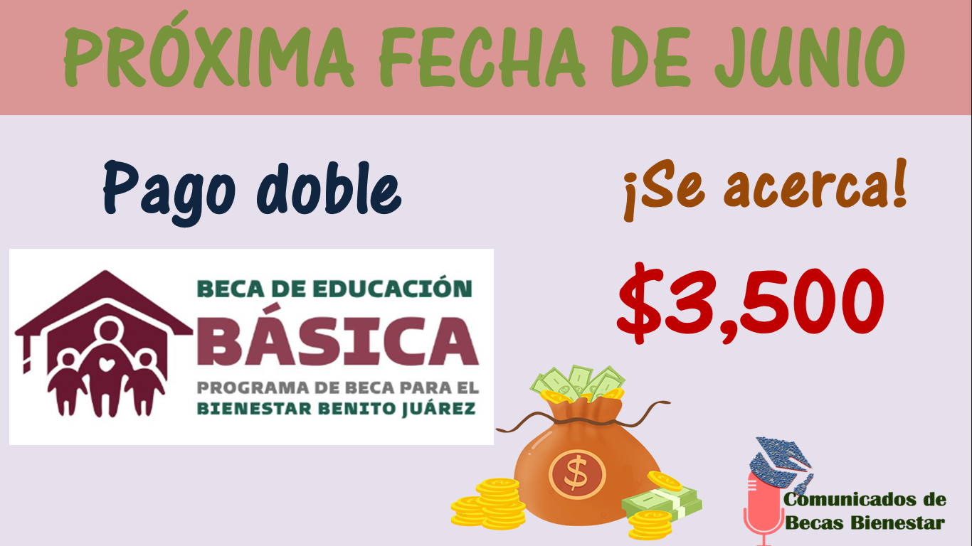 ¡ATENCIÓN! Beca Benito Juárez 2023: ¿Qué beneficiarios recibirán PAGO doble de 3,500 pesos en JUNIO?