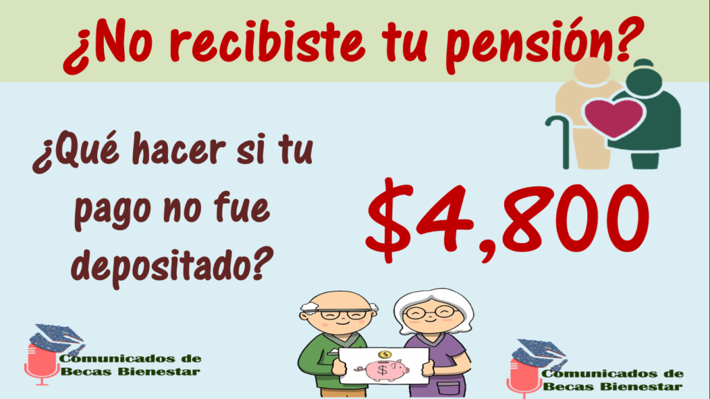 Pensión Bienestar 2023: ¿Tu pago de la Pensión para el Bienestar no fue depositado? Esto debes hacer