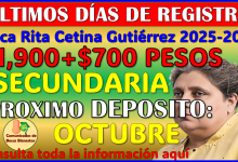 Solo queda una semana para realizar tu registro: Beca Rita Cetina Gutierrez 2025-2026
