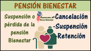 ESTAS SON LAS RAZONES QUE PUEDEN CONCLUIR A LA SUSPENSIÓN O PÉRDIDA DE LA PENSIÓN DEL BIENESTAR PARA ADULTOS MAYORES