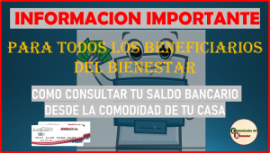 ATENCION ADULTO MAYOR, CONSULTA TU SALDO DE PENSION BIENESTAR DESDE LA COMODIDAD DE TU HOGAR