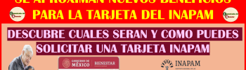 ATENCION ADULTO MAYOR ¿YA CUENTAS CON TU TARJETA INAPAM? CONOCE LO QUE SERIA EL NUEVO SERVICIO GRATIS QUE PODRAS RECIBIR