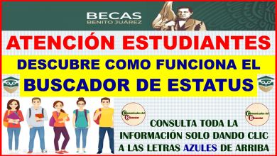 ATENCION BENEFICIARIOS DE BECAS BENITO JUAREZ DE ESTA MANERA PUEDES CHECAR TU ESTATUS