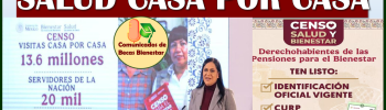 Anuncia Claudia en nuevo programa " Salud Casa por casa ¿quienes podrán ser beneficiados? aquí te informamos