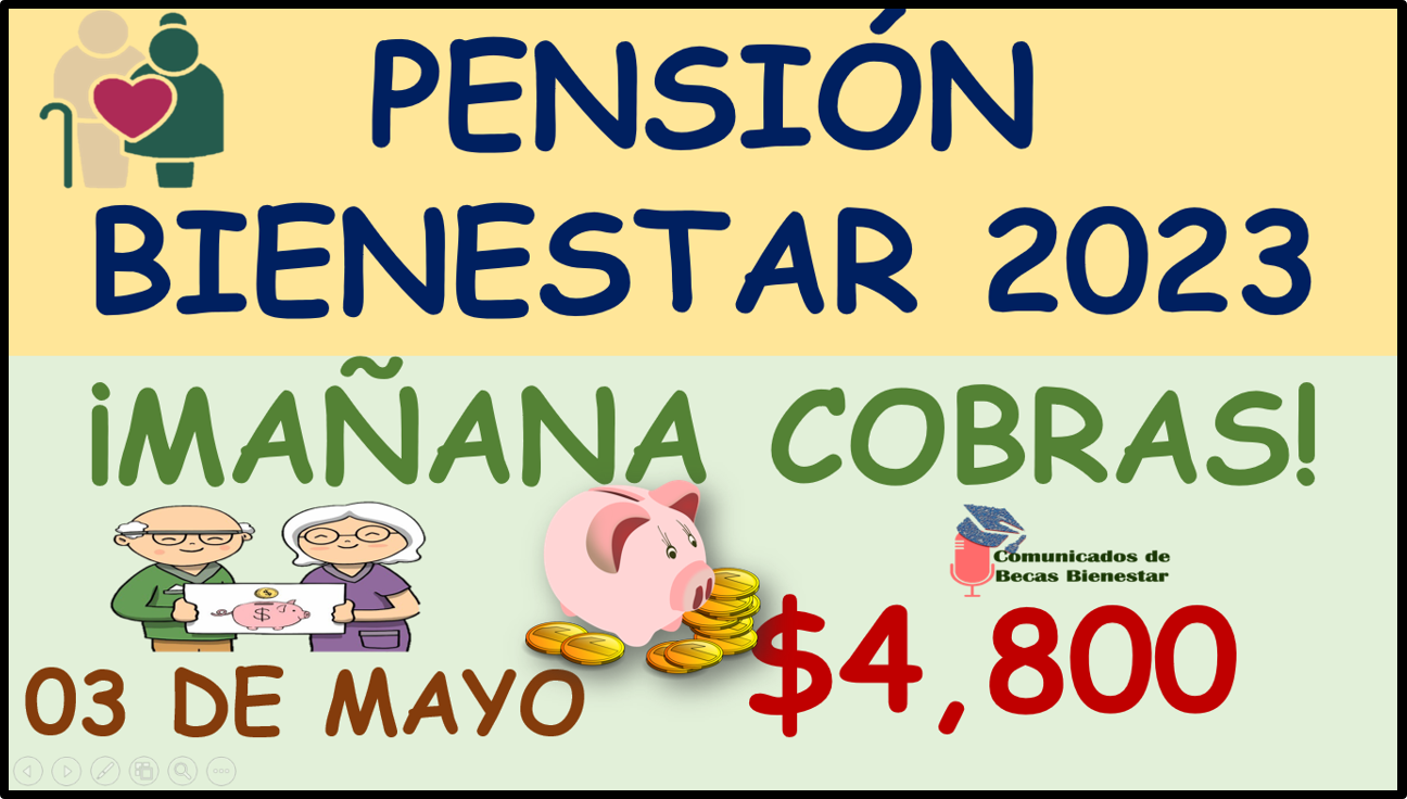 Pensión Bienestar 2023: Se Acabó el Tiempo de espera, en las próximas horas comenzarás a recibir $4 mil 800 pesos, ¡Felicidades!