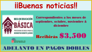 Atención si eres beneficiario del programa Becas para el bienestar Benito Juárez nivel básico, esta información es para tí