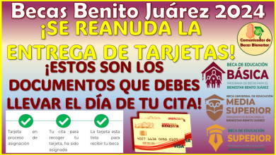 Estos son los DOCUMENTOS que debes presentar para RECOGER la Tarjeta del Bienestar: Becas Benito Juárez